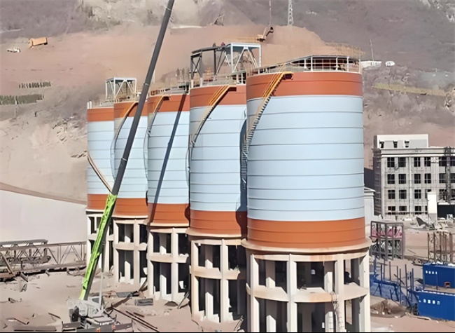 石景山高架钢板仓